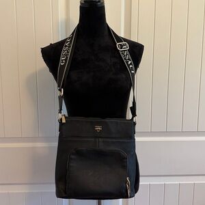 Gussaci Black Crossbody Bag